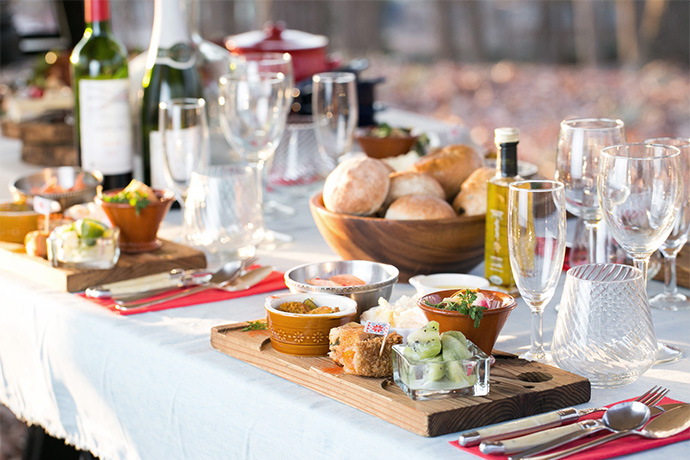 Our heartfelt way of well setting camp table is yours to enjoy.
